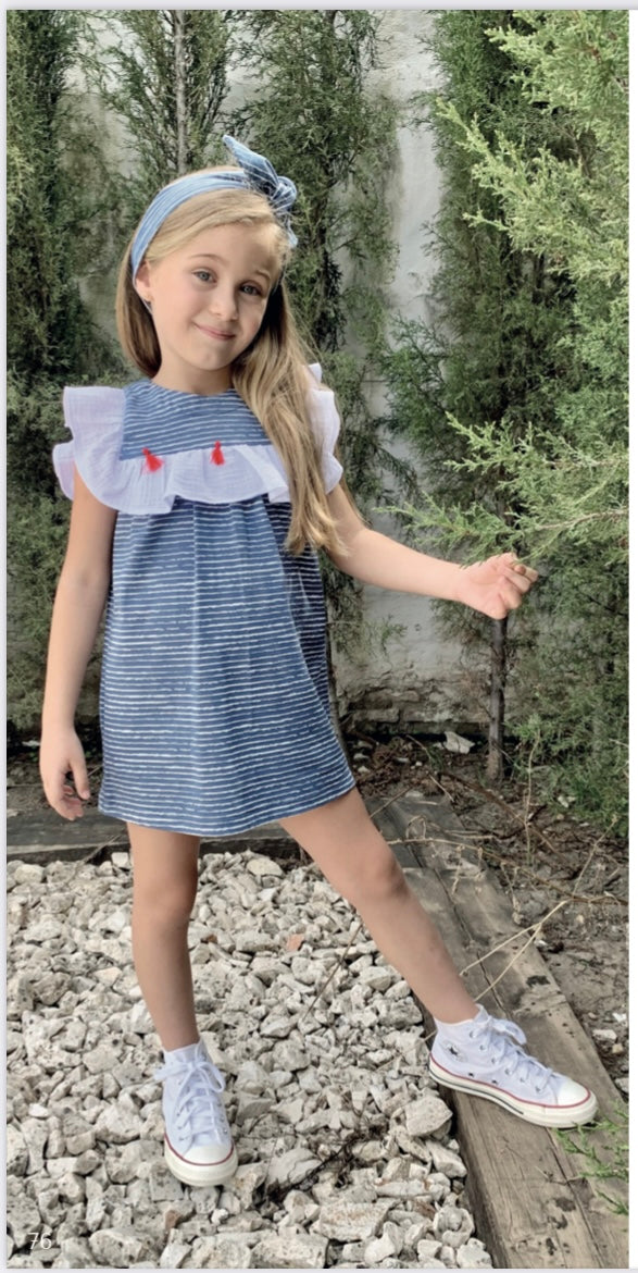 Vestido algodón Pilar Batanero verano24