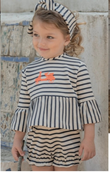 Conjunto niña Bahamas Pilar Batanero verano24