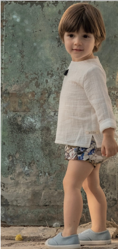 Conjunto niño blusa + bombacho Pilar Batanero verano24