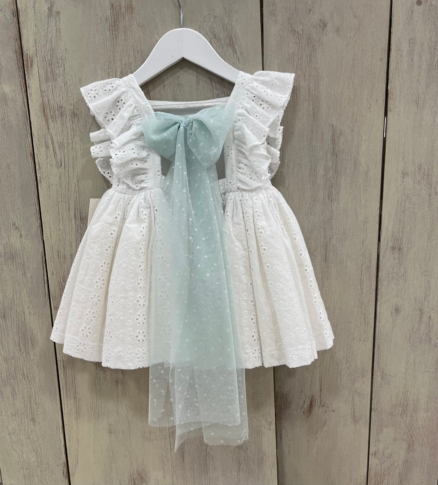 Vestido perforado bycopo verano24