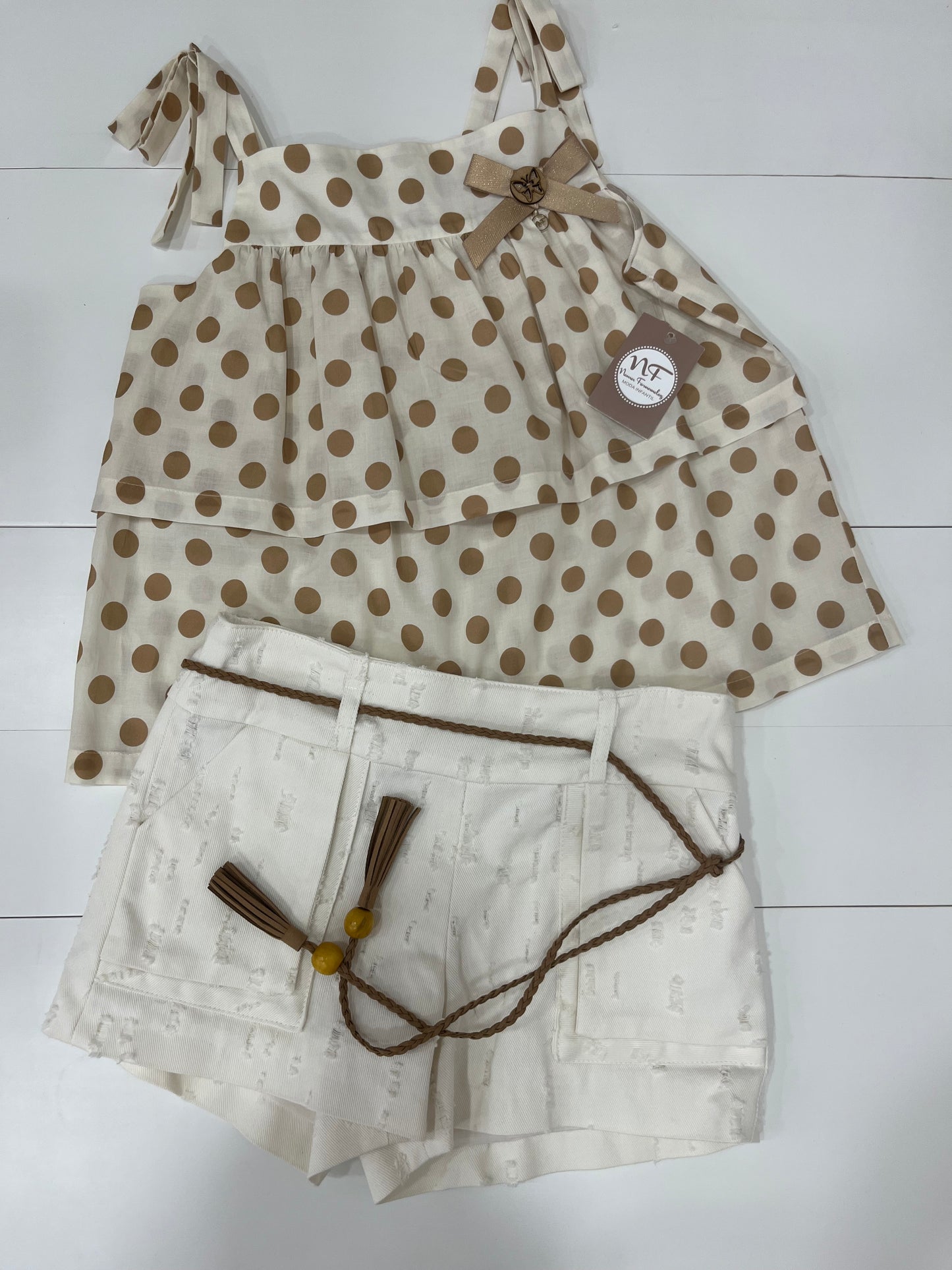 Conjunto Haya blusón+ short Noma Fernández verano26