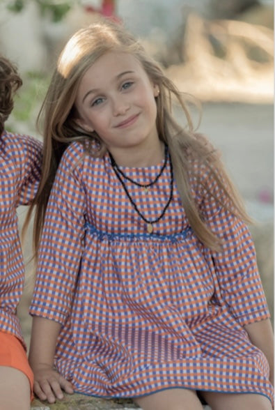 Vestido manga semi Pilar Batanero verano24