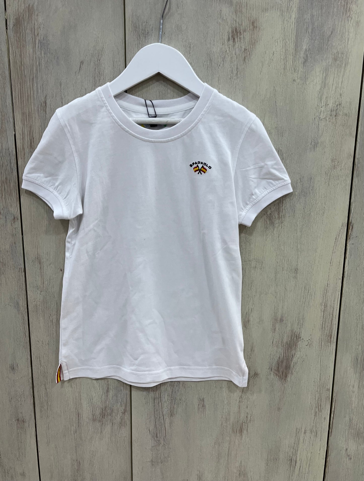 Camiseta blanca básica Spagnolo