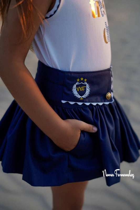 Falda+camiseta olmo Noma Fernandez verano26