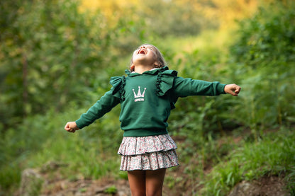 Conjunto Jade niña bombacho +sudadera Eva castro invierno24