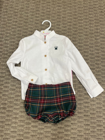 Conjunto niño camisa+bombachoLorene Eva Castro invierno26
