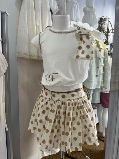 Conjunto Haya falda+camiseta Noma Fernández verano26