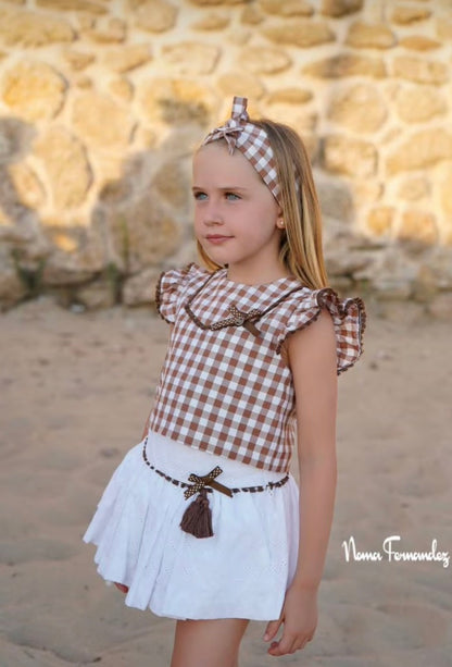 Conjunto falda +top Tilo Noma Fernández verano26