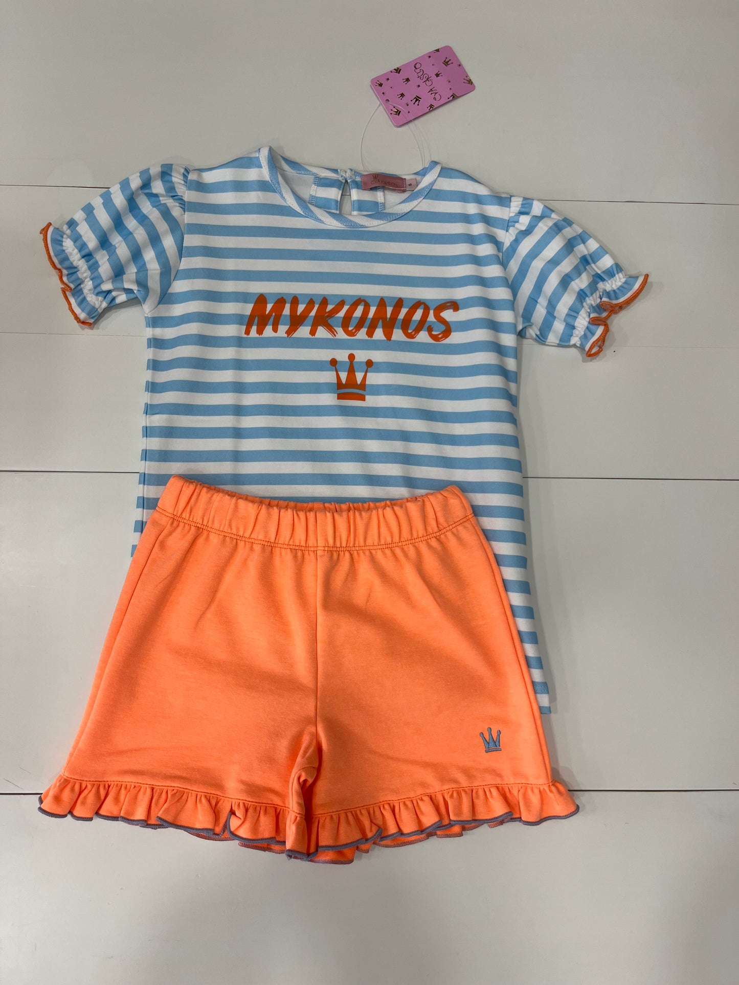 Conjunto niña  Mikonos Eva Castro verano26