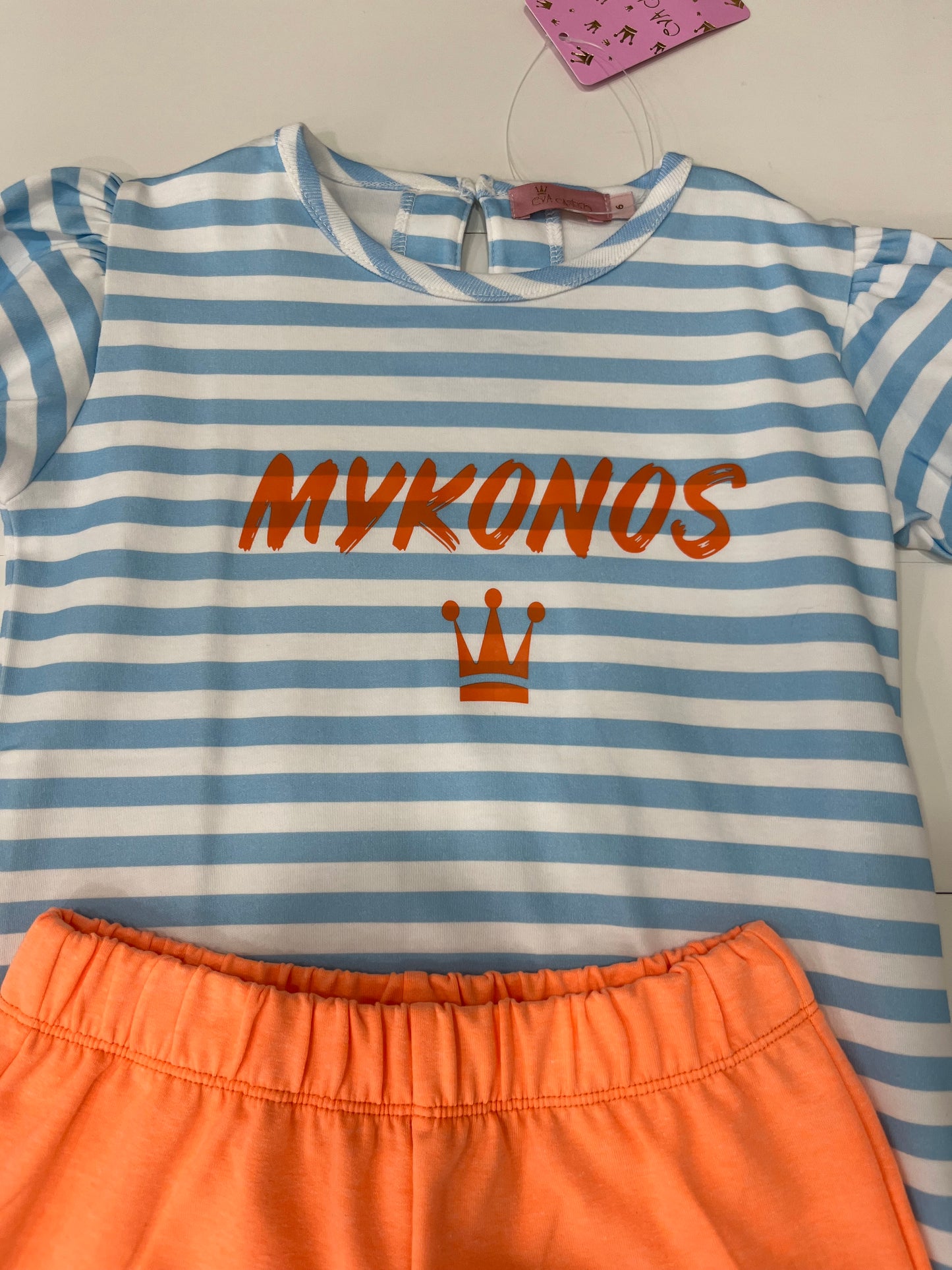Conjunto niña  Mikonos Eva Castro verano26