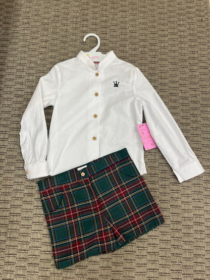 Conjunto niño camisa+pantalón Lorene Eva castro invierno26