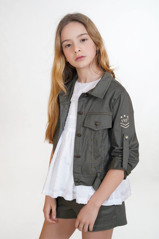 Cazadora Olivo Noma Fernandez verano26