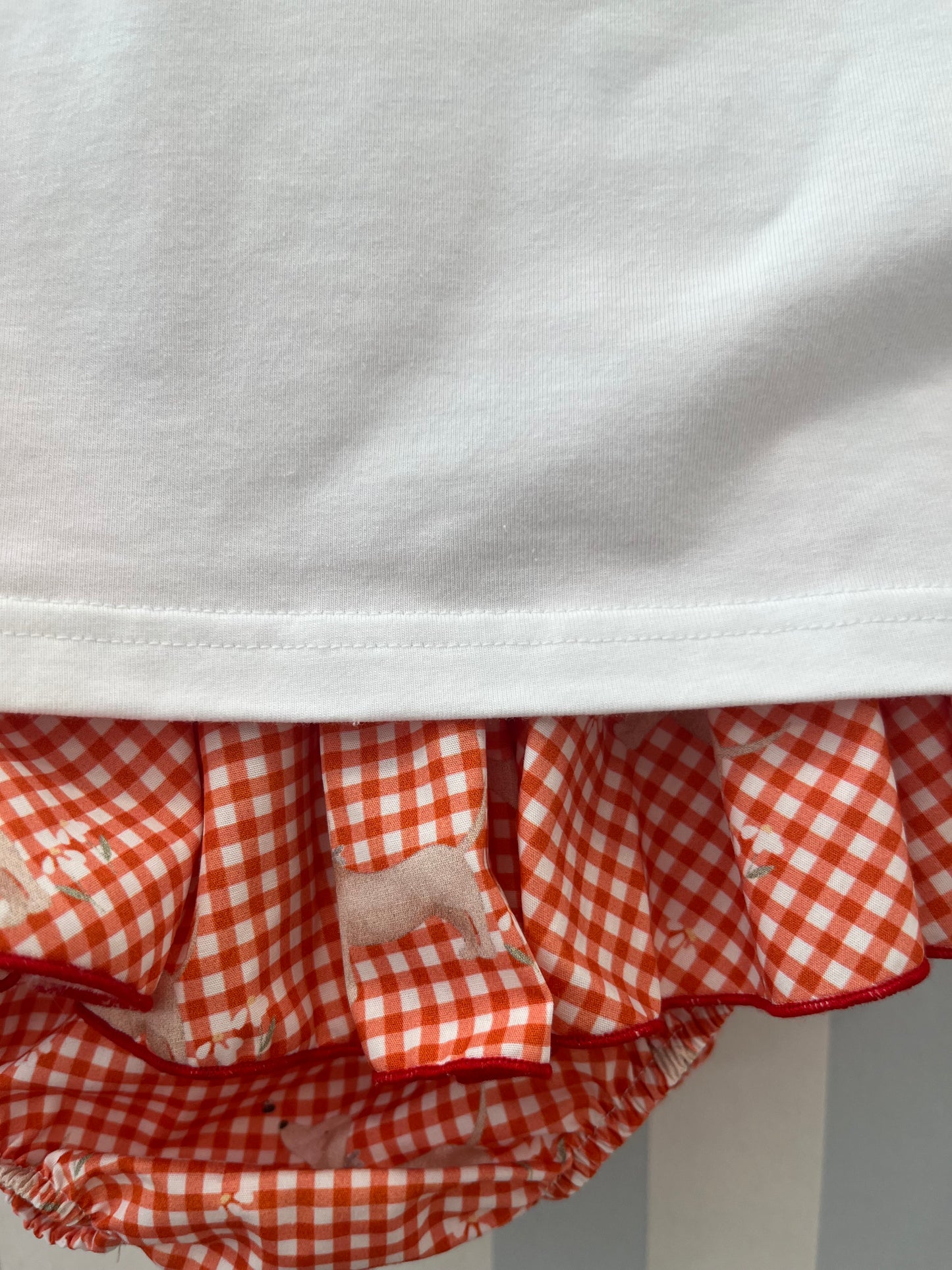 Conjunto braga volantes +camiseta Scooby la Martinica verano26