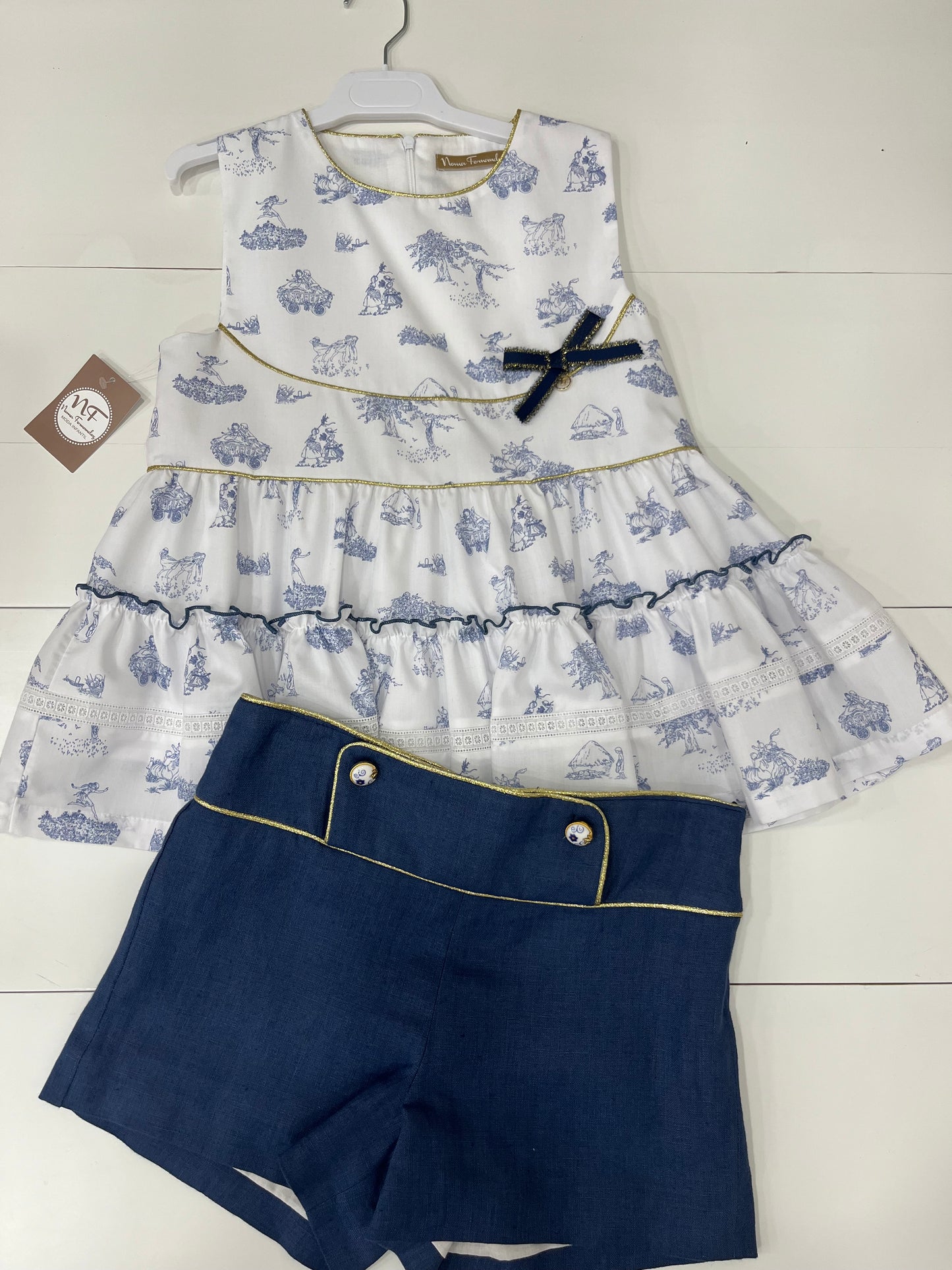 Conjunto Arce blusón +short Noma Fernández verano26