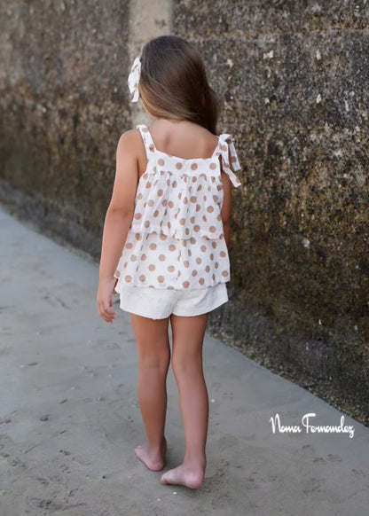 Conjunto Haya blusón+ short Noma Fernández verano26