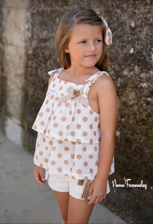 Conjunto Haya blusón+ short Noma Fernández verano26