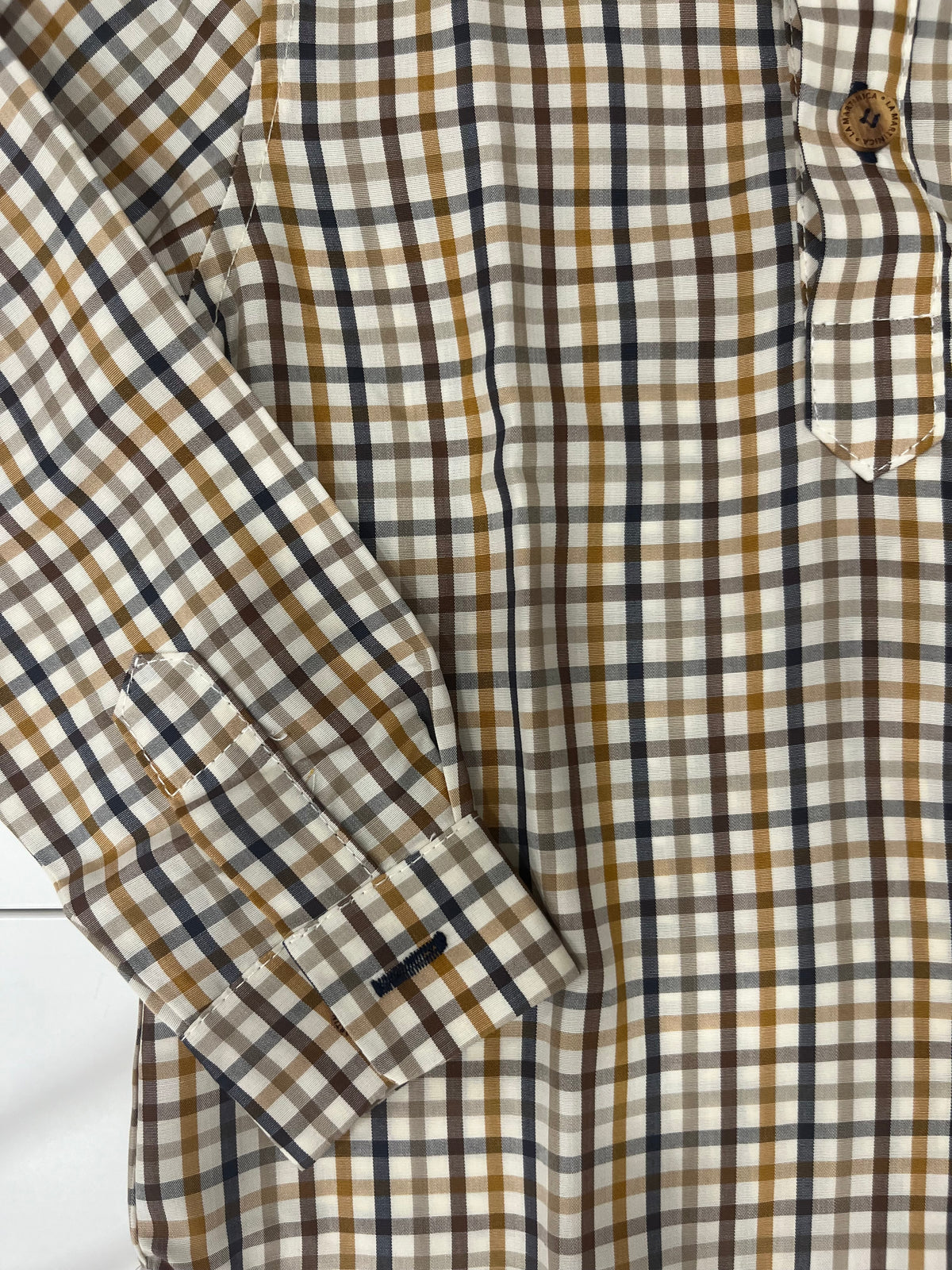 Camisa niño castaña La Martinica invierno26