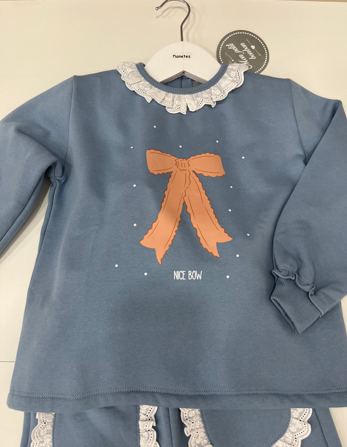 Chandal azul niña Mon Petit bonbon