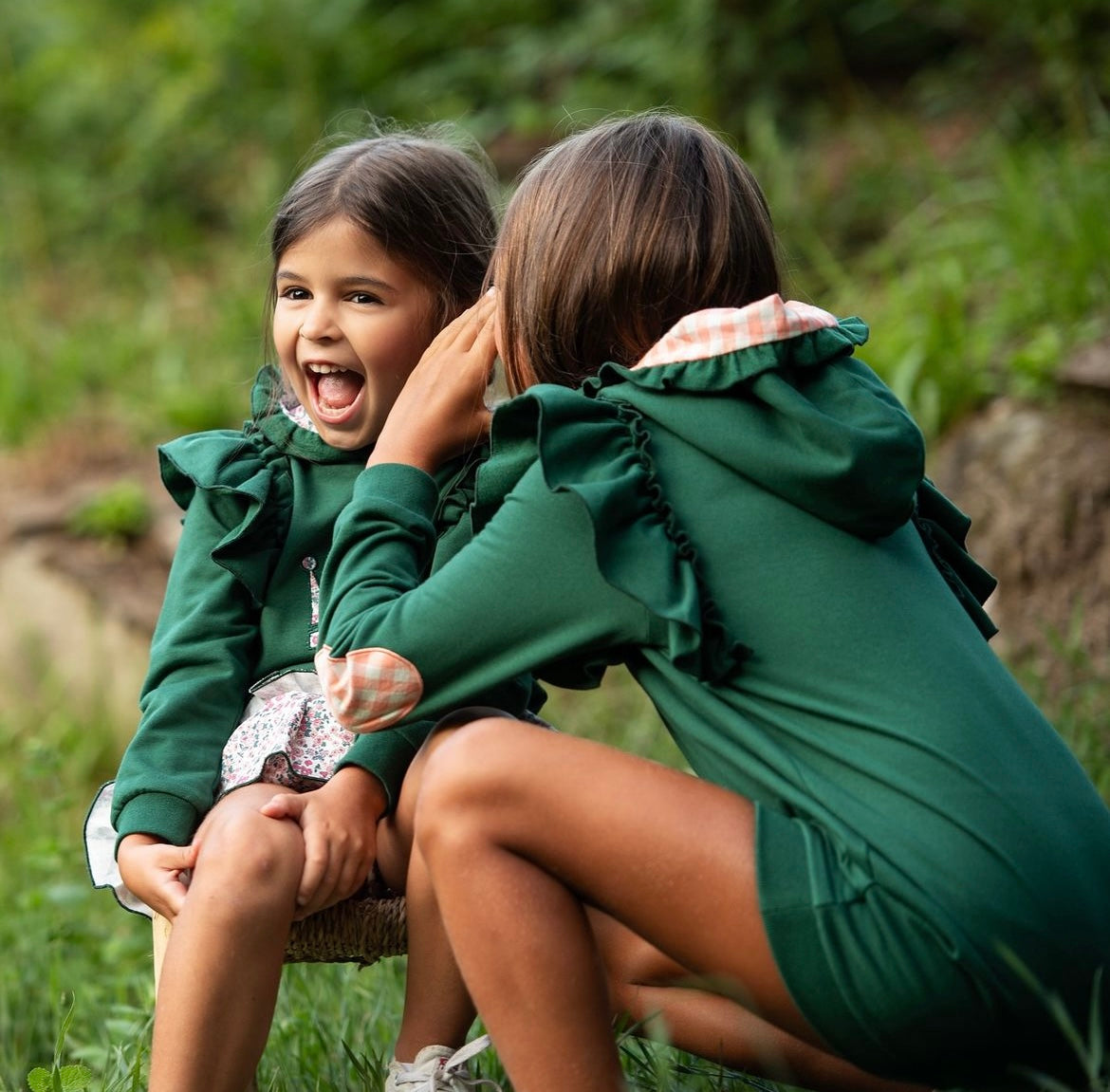 Conjunto Jade niña bombacho +sudadera Eva castro invierno24