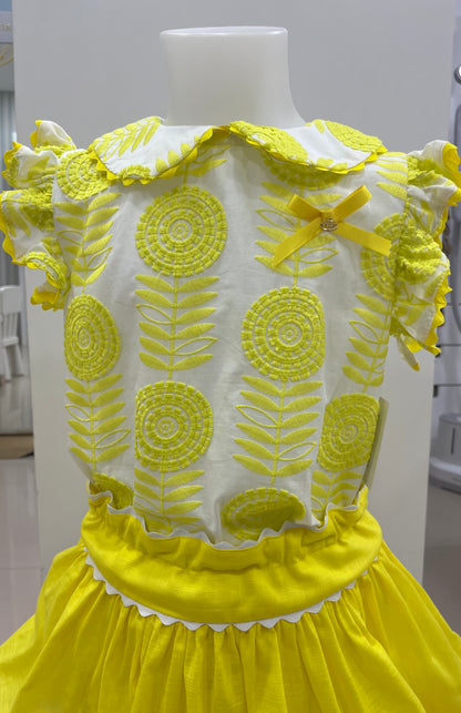 Bombacho falsa +blusa Tolousse Noma Fernández verano25