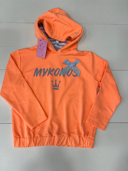 Sudadera niña Mikonos Eva Castro  verano26