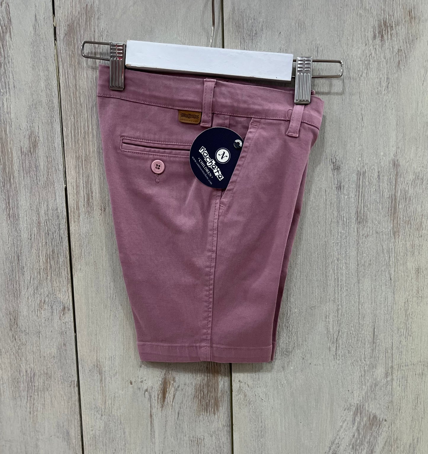 Pantalón loneta en malva de nachete