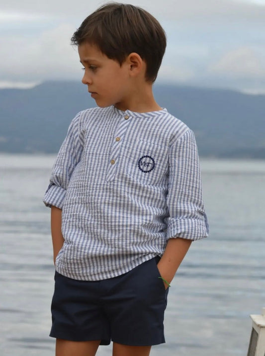 Conjunto niño navy Noma Fernández verano 23